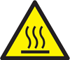 Hot surface warning