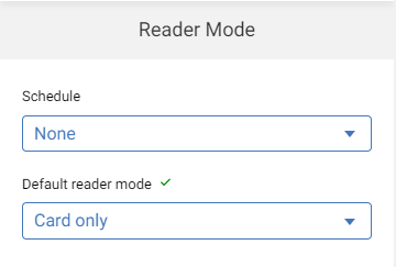default reader modes
