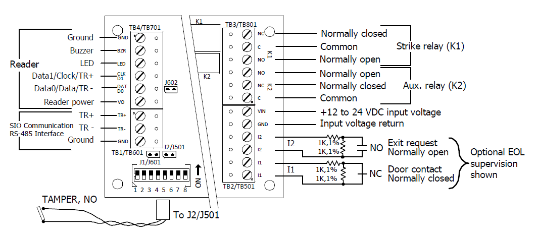 LNL-1300 series 3 wiring