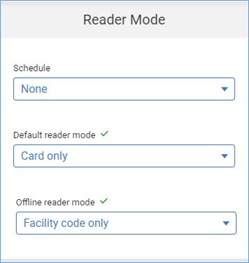 default reader modes screen